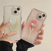 Tulip Floral Clear Case