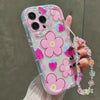 Strawberry Pattern Lanyard Case
